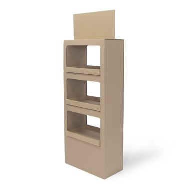 Octavo bajo 3 estantes